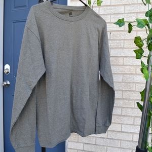 Olive Green Long Sleeve Top